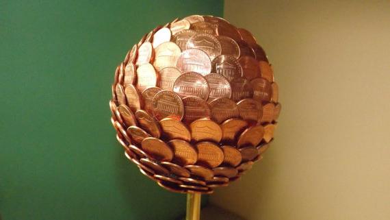 topiary novac stablo iz kovanica