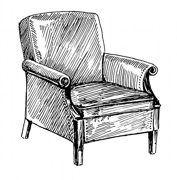 kako nacrtati stolicu