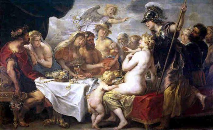 Mit o staroj Grčkoj "Jabuka nesuglasja": svađa bogova