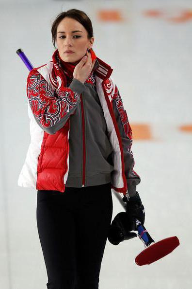 Anna Sidorova - lice ruske ženske curlinga